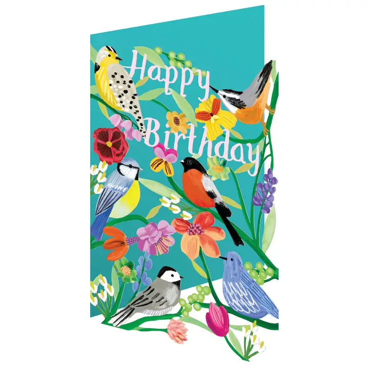 Birdhaven Lasercut Birthday Card