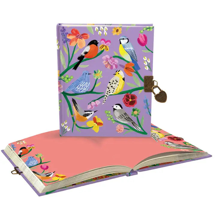 Roger la Borde Birdhaven Lockable Journal Diary