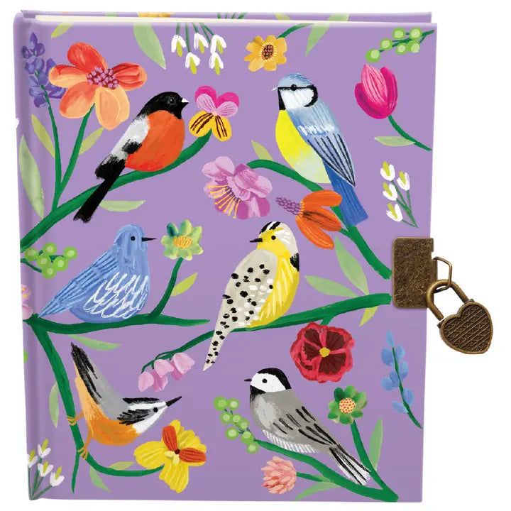 Roger la Borde Birdhaven Lockable Journal Diary