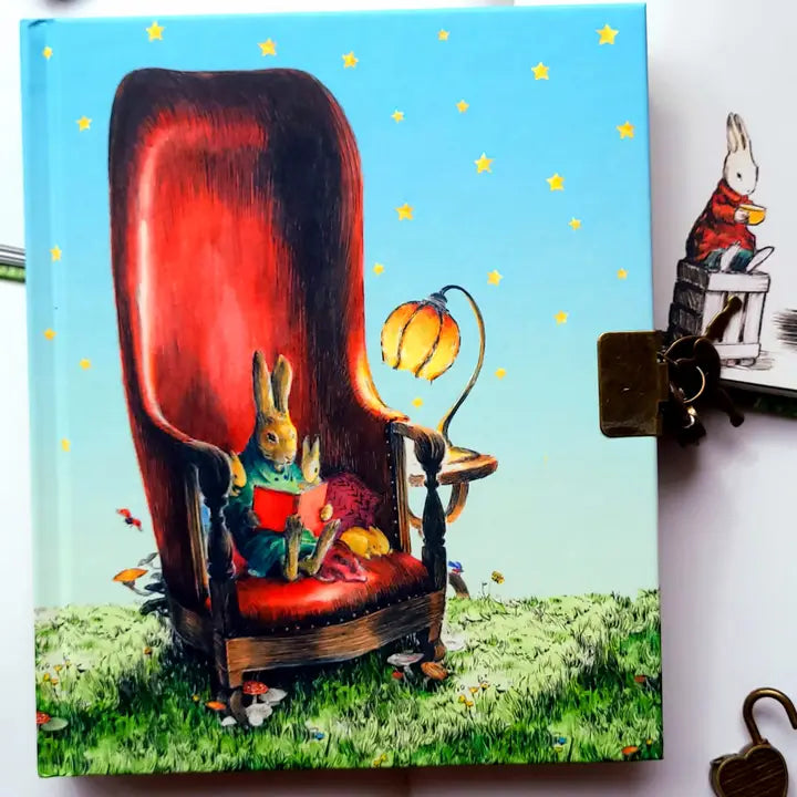 Roger la Borde Storytime Lockable Journal Diary