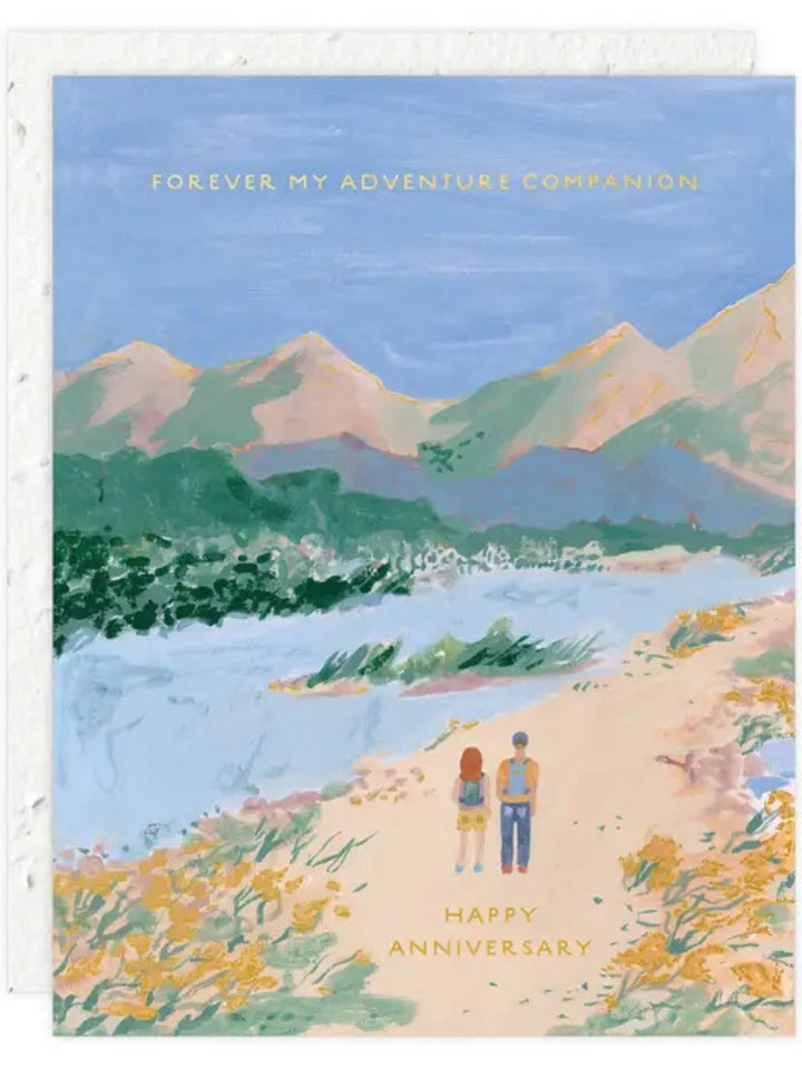 Adventure Companion - Seeded Anniversary Card