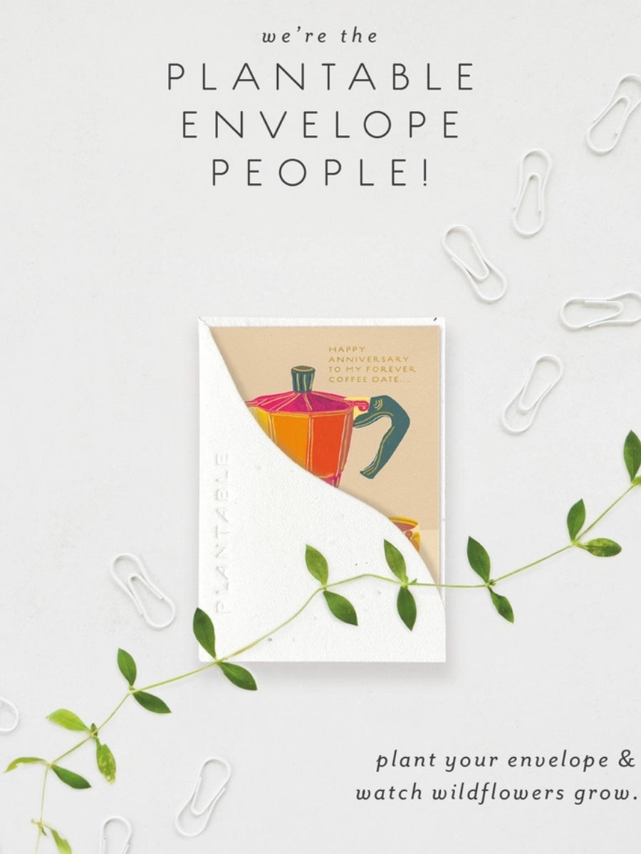 Mini Espresso - Seeded Anniversary Card