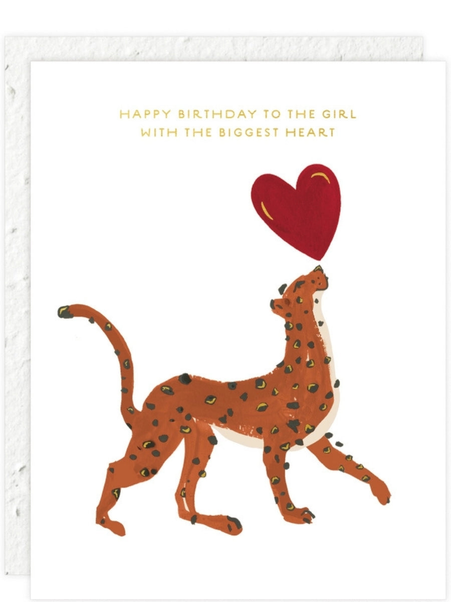 Wild for You - Seeded Birthday Card