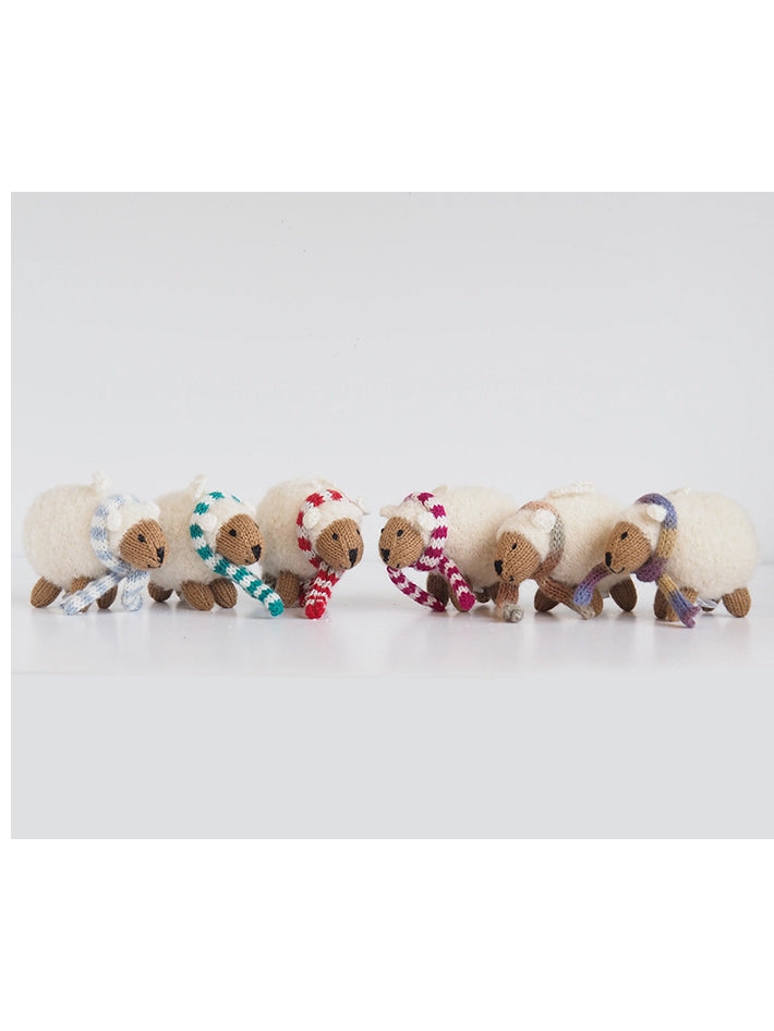 Softie Sheep in Knitwear Ornament