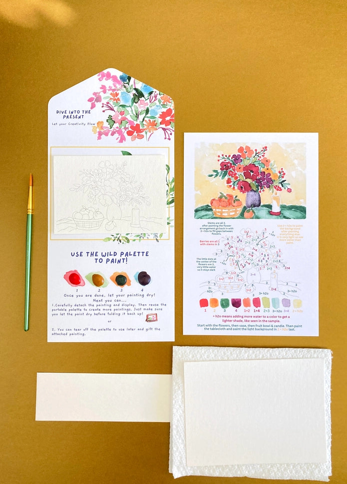 Watercolor Craft Kit Winter Still Life