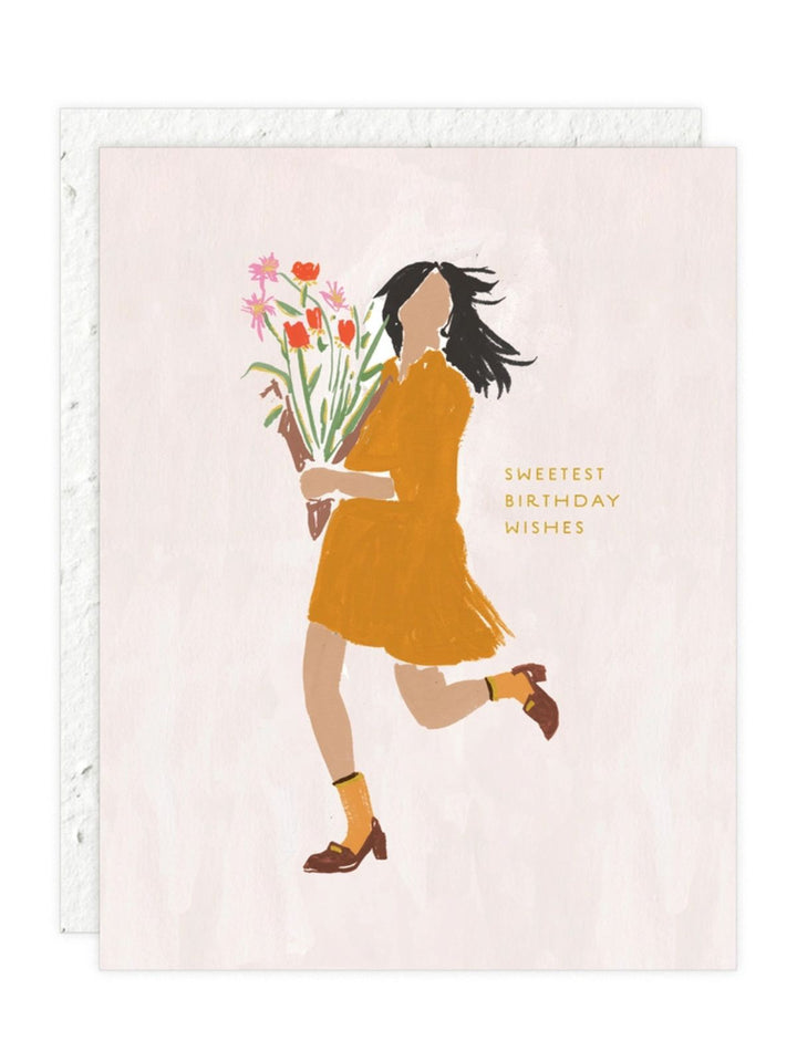 Sweet Wishes - Seeded Birthday Card