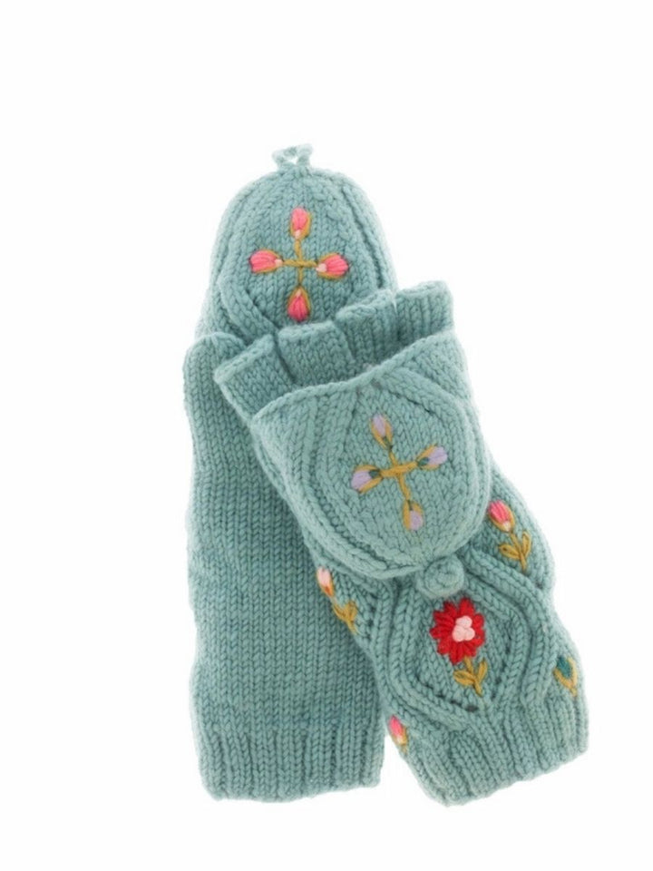 Tilly Convertible Mittens French Knot