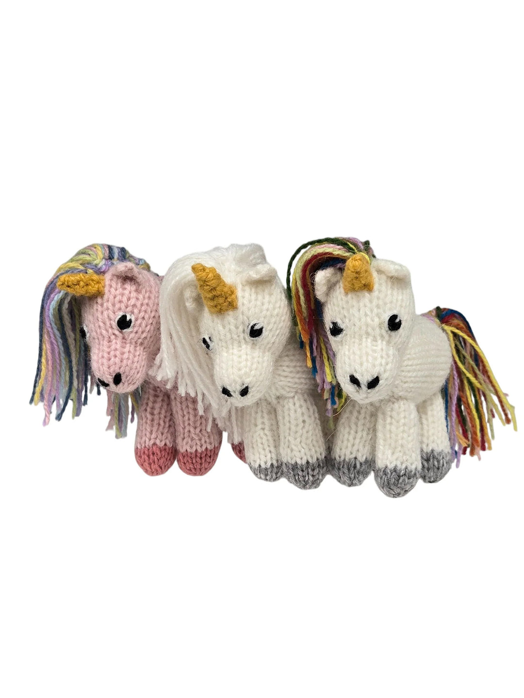 Softie Unicorn Knit Ornaments