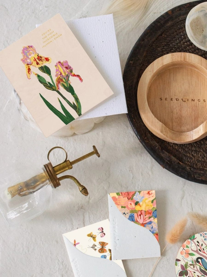 Whimsy Bloom - Seeded Love + Friendship Card