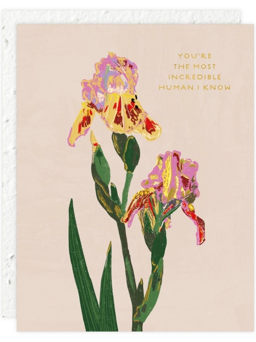 Whimsy Bloom - Seeded Love + Friendship Card