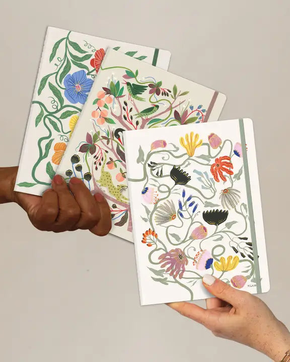 Wildly in Love Sewn Trio Notebook Set