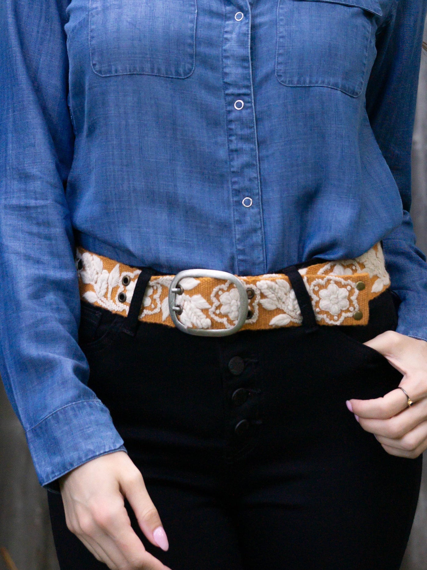 Beatriz Embroidered Belt