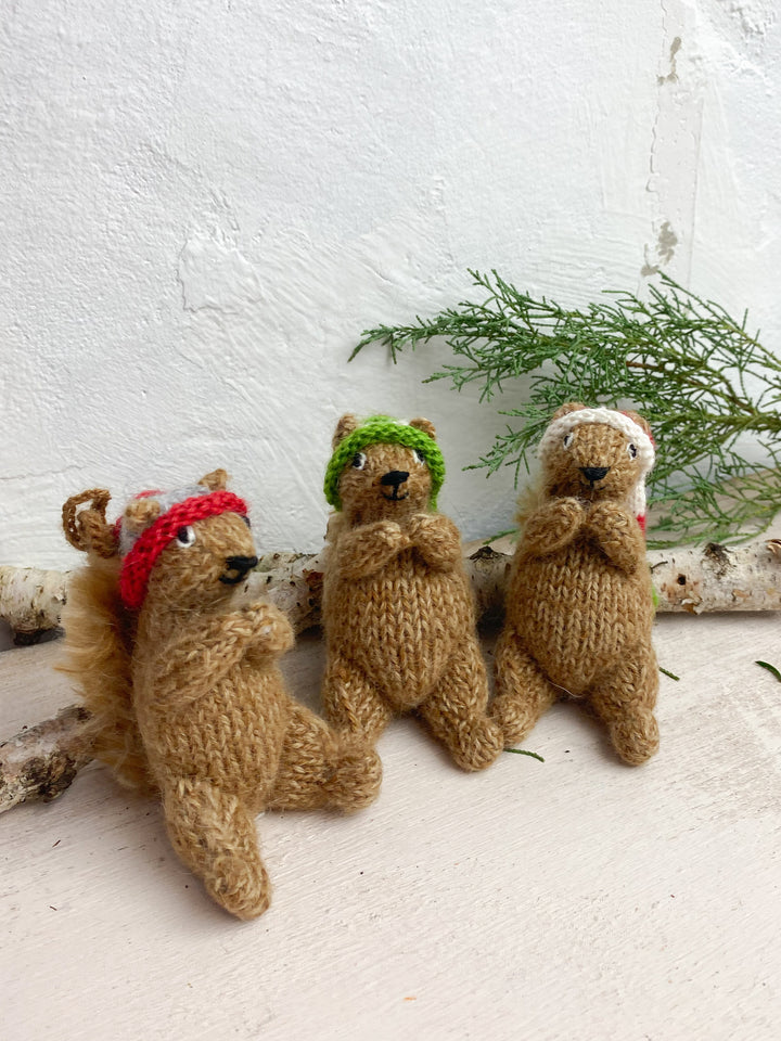 Woodland Squirrel Ornament