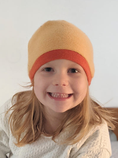 Cashmere Kid Two Color Hat