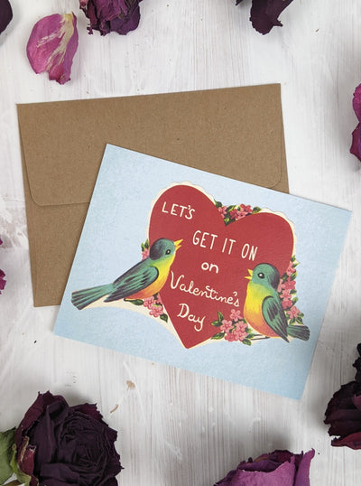 Bird Lovers Valentine Card