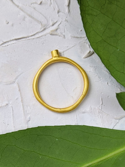 Zircon Point Stacking Ring - FINAL SALE