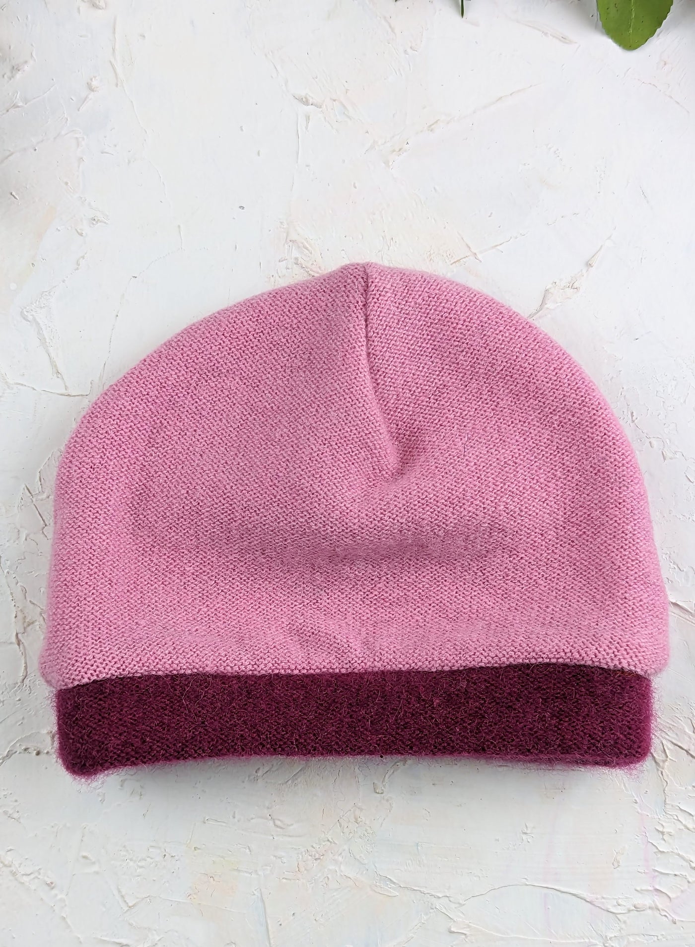 Cashmere Baby Two Color Hat