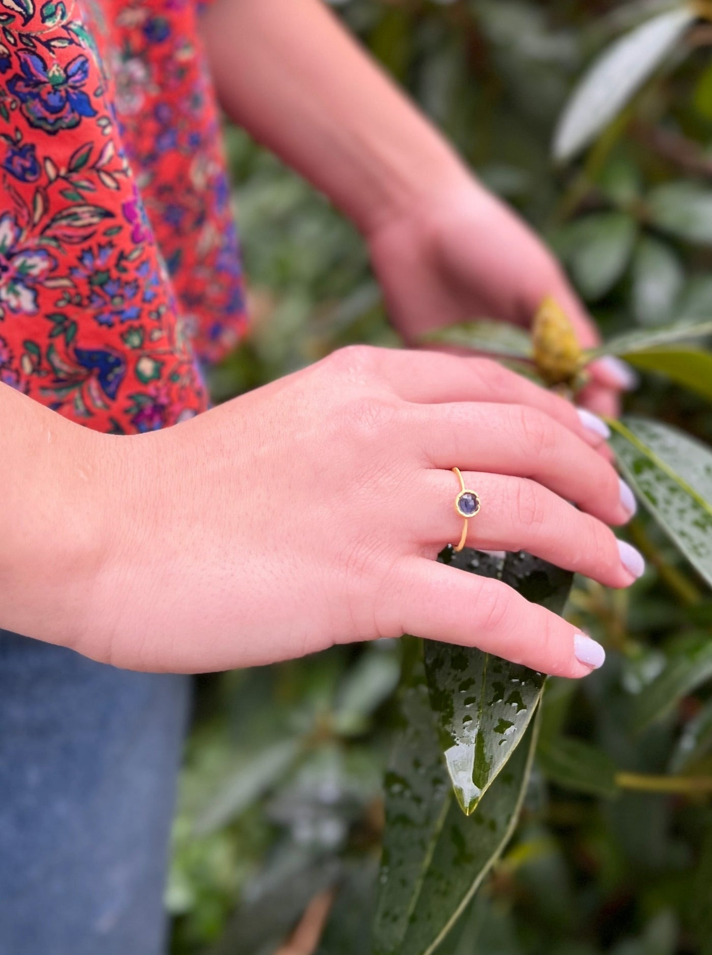 Ash & Rose Droplet Stacking Ring, Staple accessory for everyday wear ...